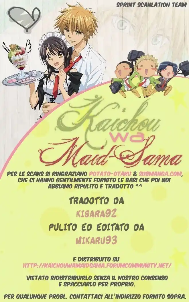 Kaichou wa Maid-sama! Capitolo 39 page 33