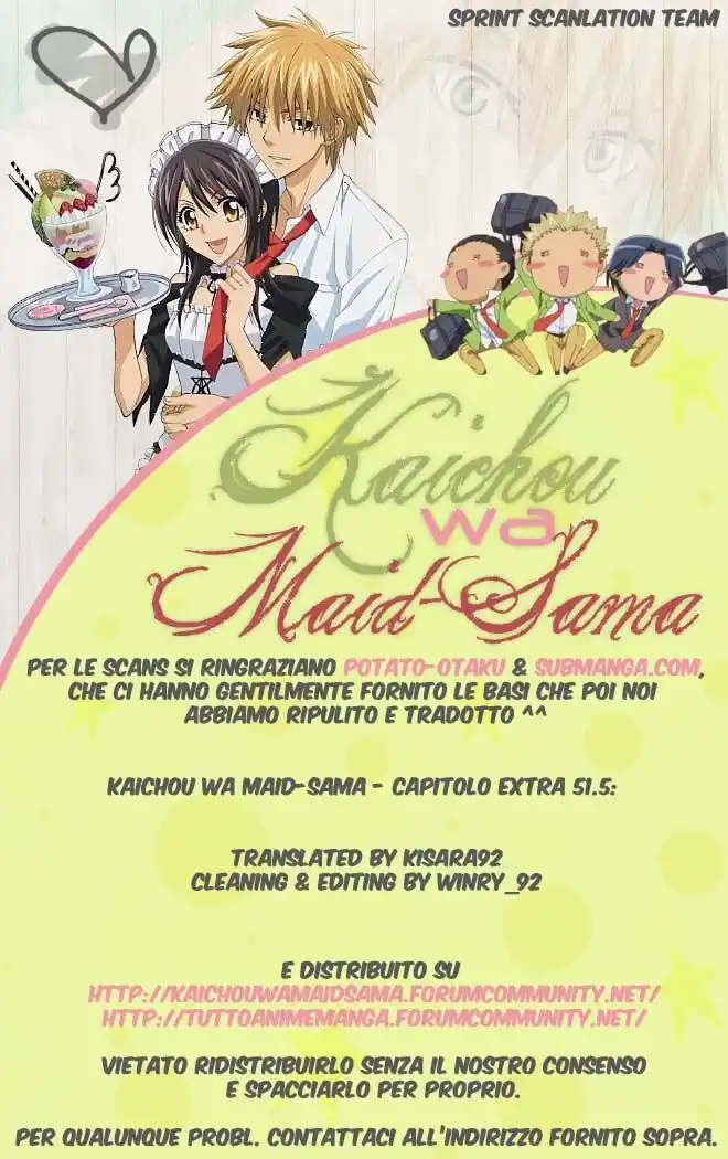 Kaichou wa Maid-sama! Capitolo 51.5 page 17