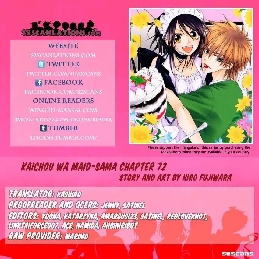 Kaichou wa Maid-sama! Capitolo 72 page 1