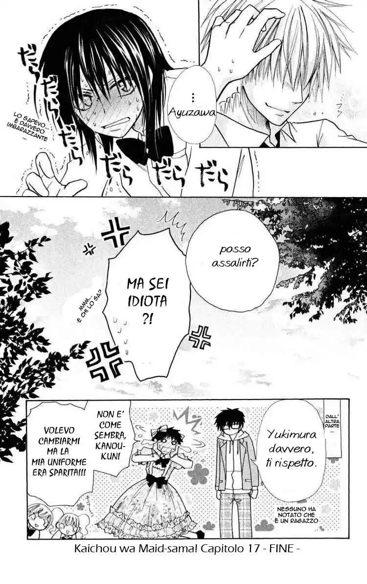 Kaichou wa Maid-sama! Capitolo 17 page 33