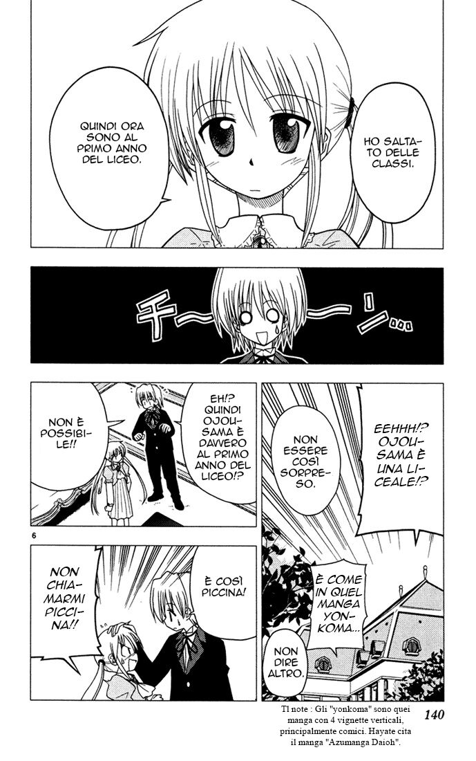 Hayate no Gotoku! Capitolo 40 page 6