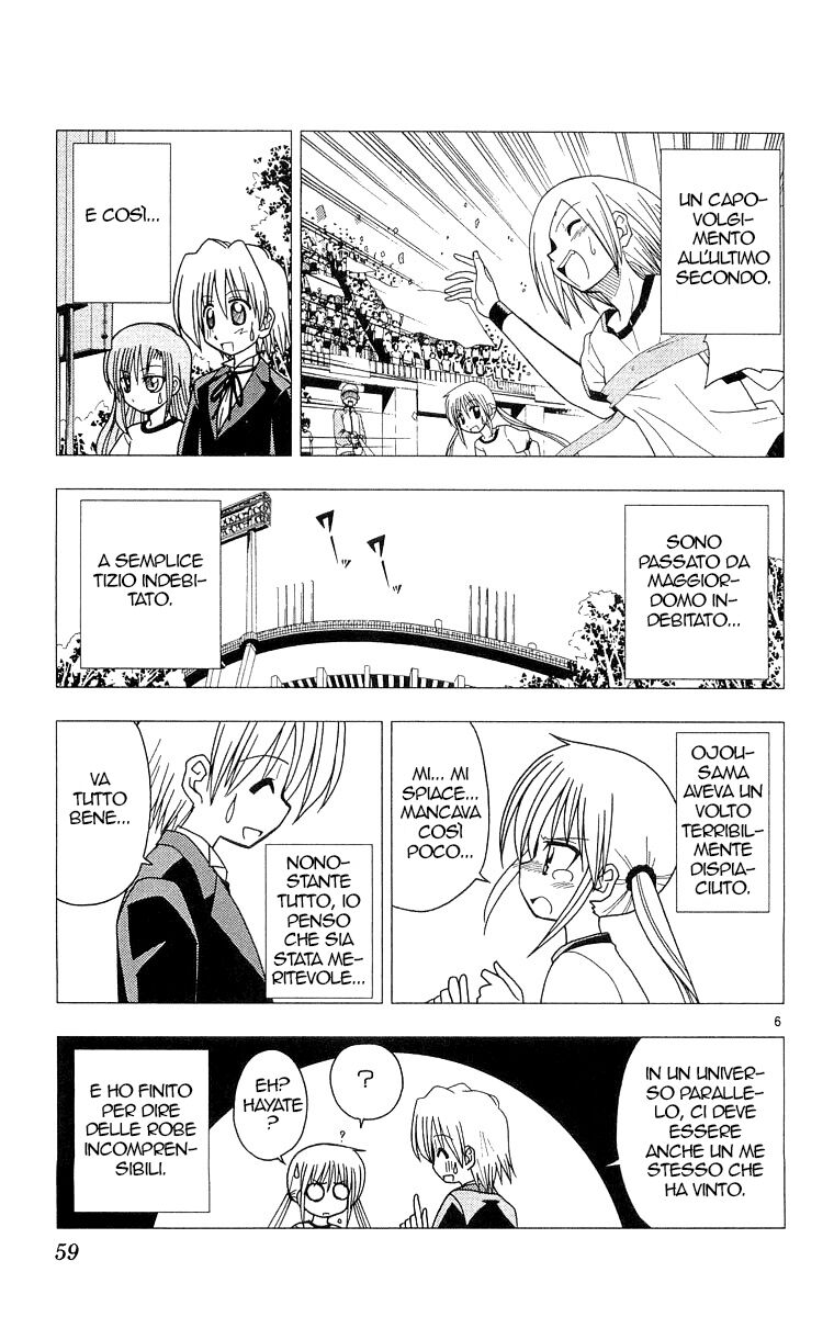 Hayate no Gotoku! Capitolo 56 page 6