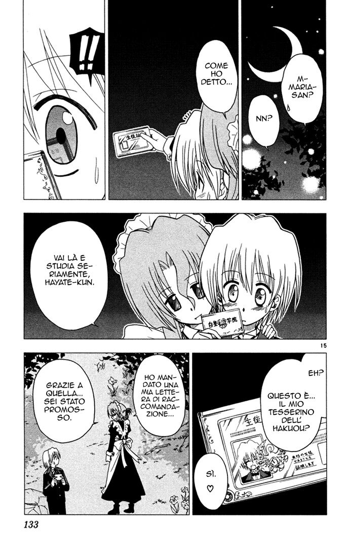 Hayate no Gotoku! Capitolo 39 page 15