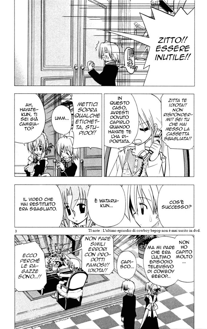 Hayate no Gotoku! Capitolo 27 page 3