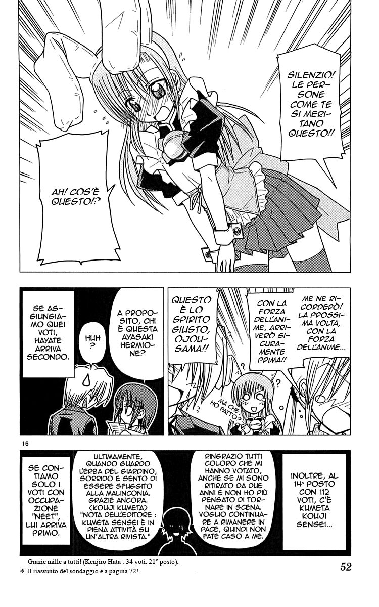 Hayate no Gotoku! Capitolo 110 page 16