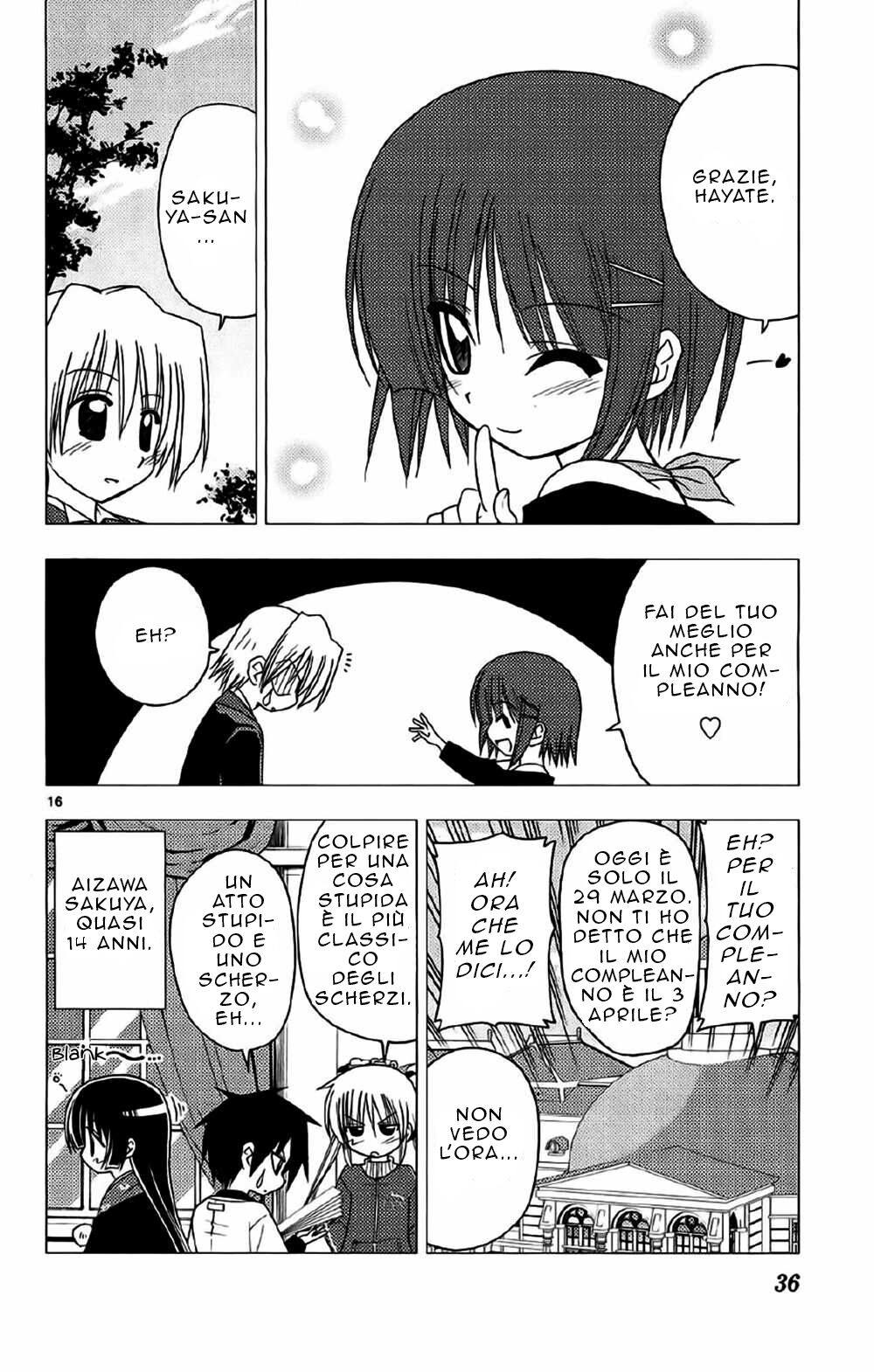 Hayate no Gotoku! Capitolo 131 page 16