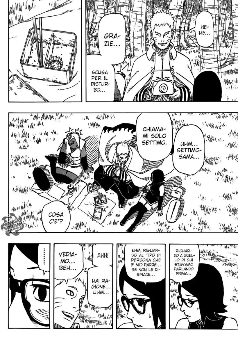 Naruto Gaiden - Nanadaime Hokage to Akairo no Hanatsuzuki Capitolo 04 page 13