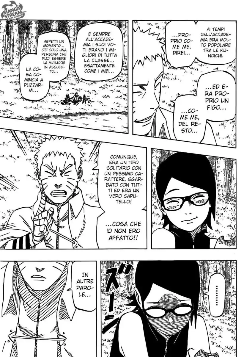 Naruto Gaiden - Nanadaime Hokage to Akairo no Hanatsuzuki Capitolo 04 page 14