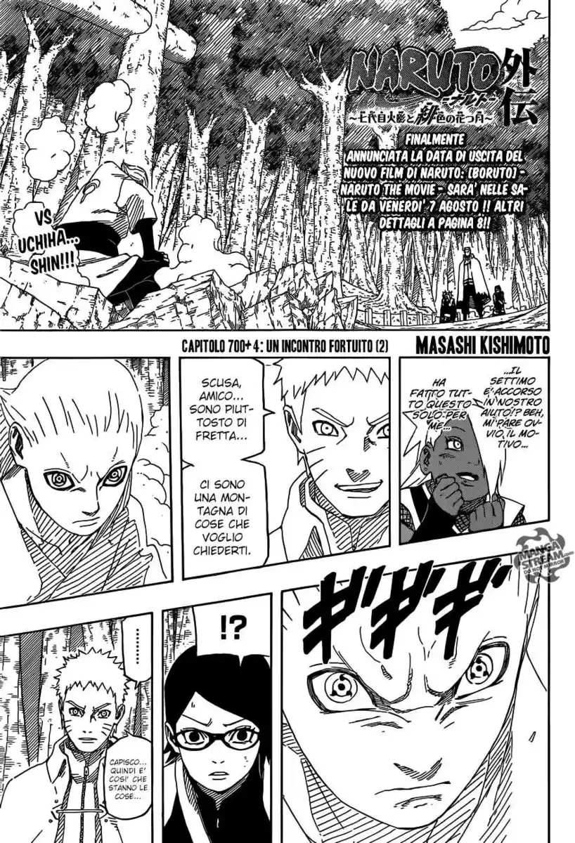 Naruto Gaiden - Nanadaime Hokage to Akairo no Hanatsuzuki Capitolo 04 page 2