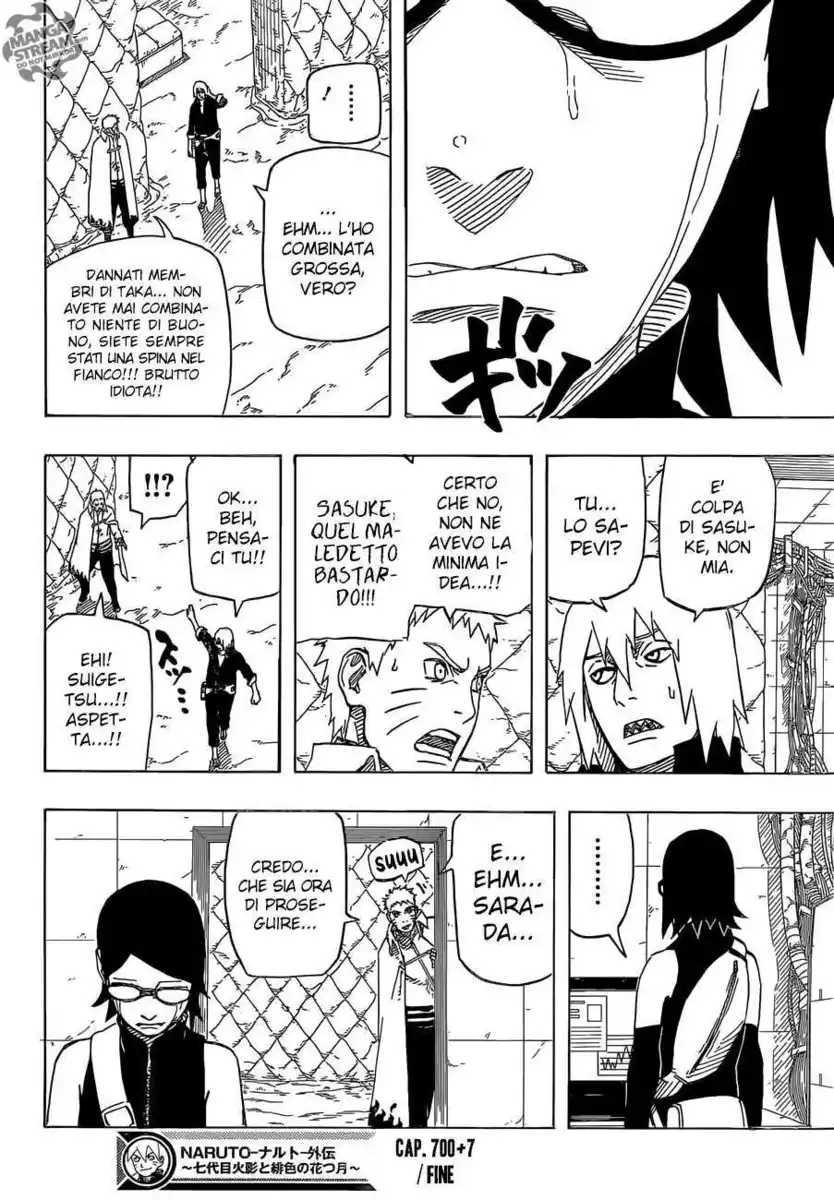 Naruto Gaiden - Nanadaime Hokage to Akairo no Hanatsuzuki Capitolo 07 page 22