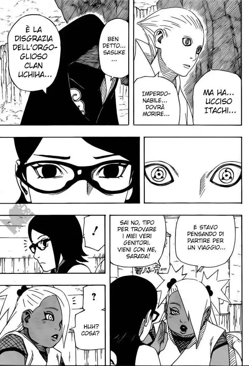 Naruto Gaiden - Nanadaime Hokage to Akairo no Hanatsuzuki Capitolo 02 page 14