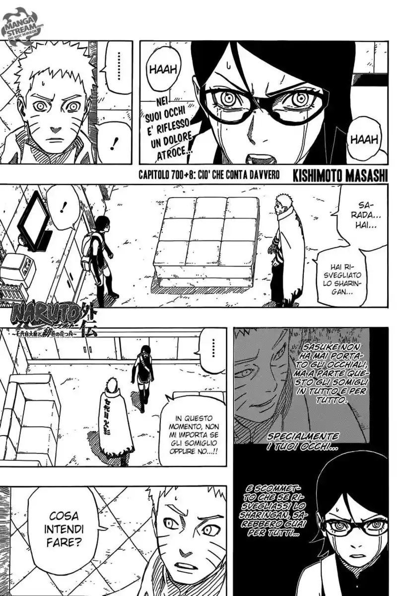 Naruto Gaiden - Nanadaime Hokage to Akairo no Hanatsuzuki Capitolo 08 page 2