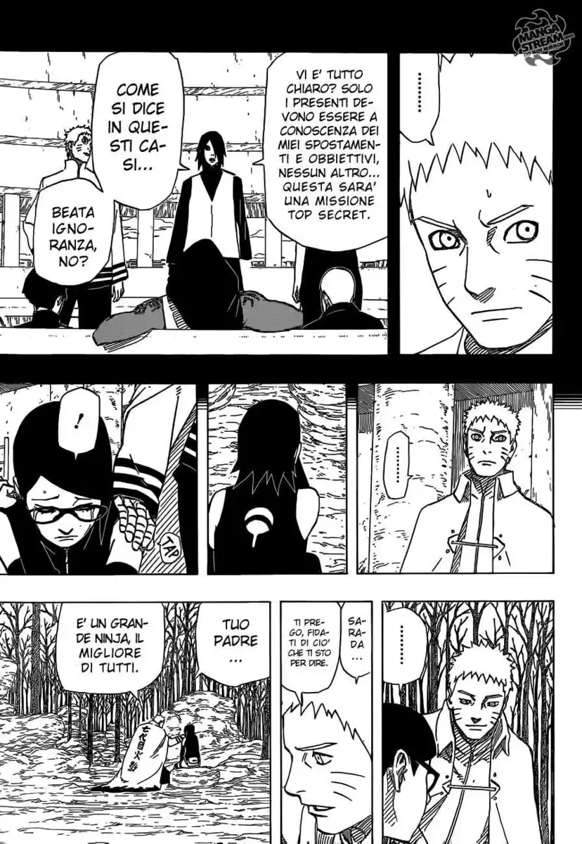 Naruto Gaiden - Nanadaime Hokage to Akairo no Hanatsuzuki Capitolo 05 page 13