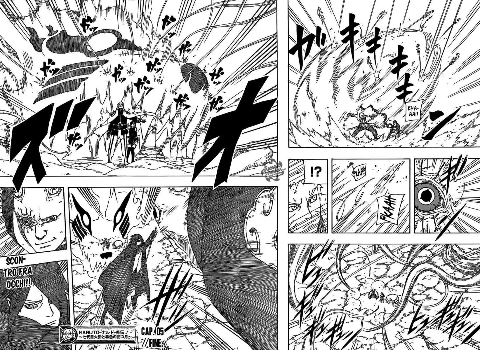 Naruto Gaiden - Nanadaime Hokage to Akairo no Hanatsuzuki Capitolo 05 page 19