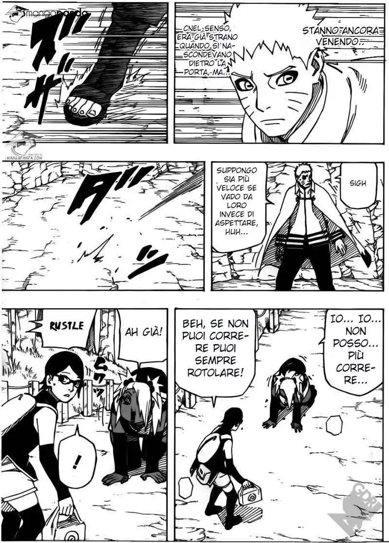 Naruto Gaiden - Nanadaime Hokage to Akairo no Hanatsuzuki Capitolo 03 page 12