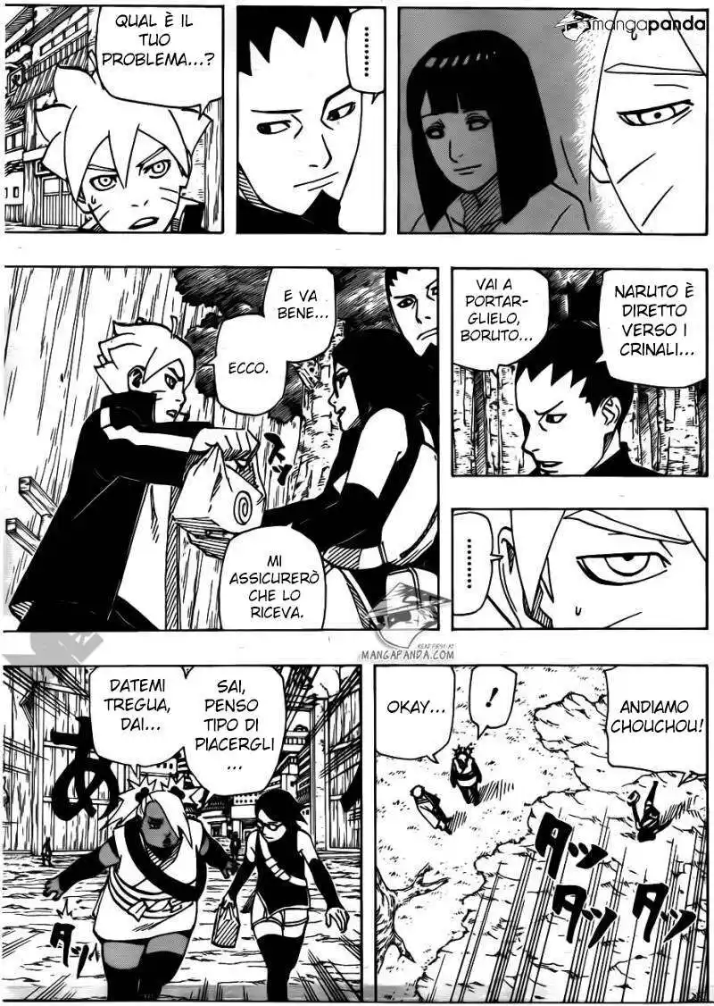 Naruto Gaiden - Nanadaime Hokage to Akairo no Hanatsuzuki Capitolo 03 page 8