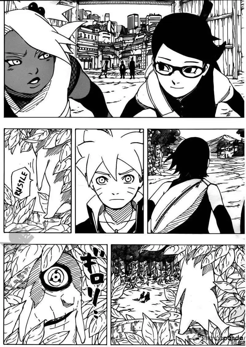 Naruto Gaiden - Nanadaime Hokage to Akairo no Hanatsuzuki Capitolo 03 page 9