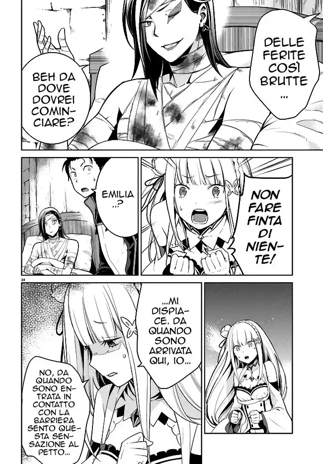 Re:Zero kara Hajimeru Isekai Seikatsu - Daiyonshou - Seiiki to Gouyoku no Majou Capitolo 04 page 35