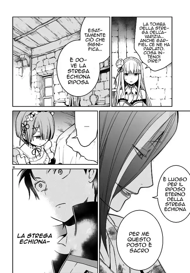 Re:Zero kara Hajimeru Isekai Seikatsu - Daiyonshou - Seiiki to Gouyoku no Majou Capitolo 04 page 37