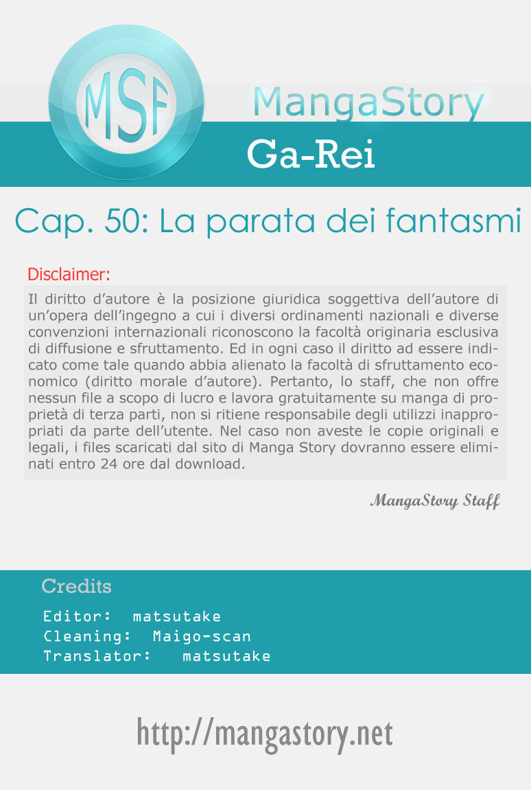 Ga-rei Capitolo 50 page 1