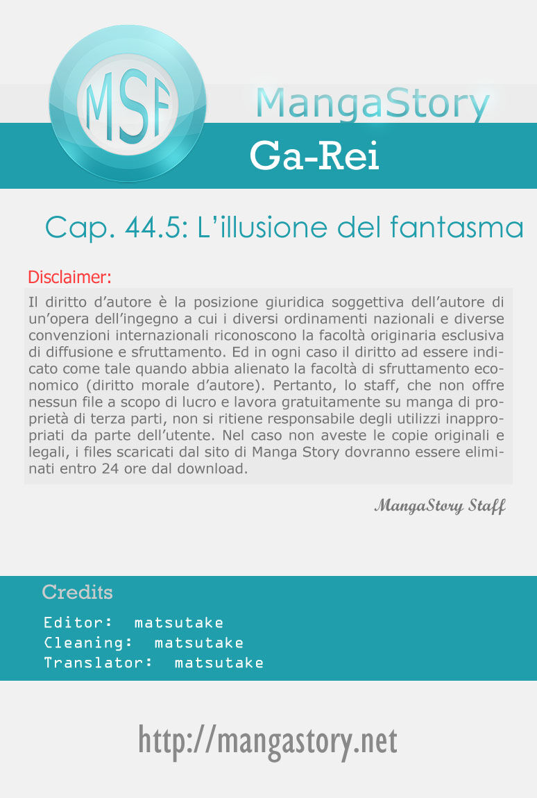 Ga-rei Capitolo 44.5 page 25