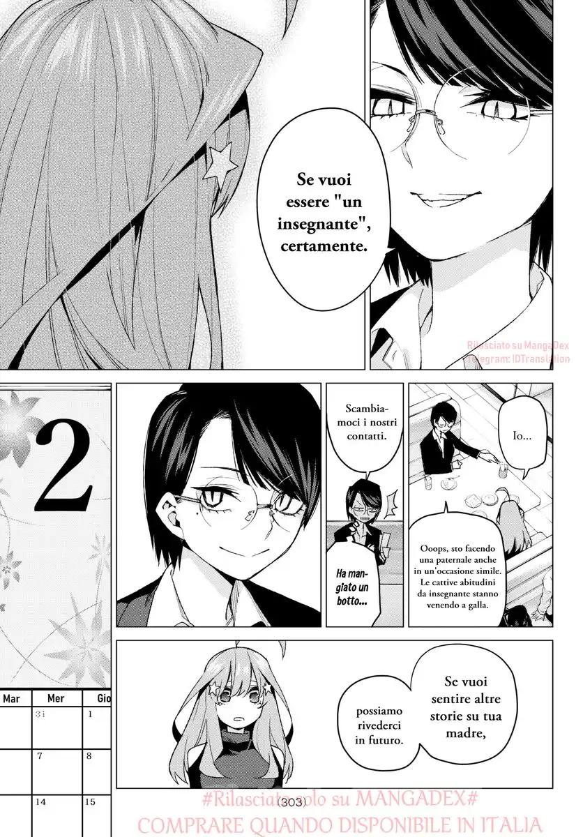 5Toubun no Hanayome Capitolo 57 page 15