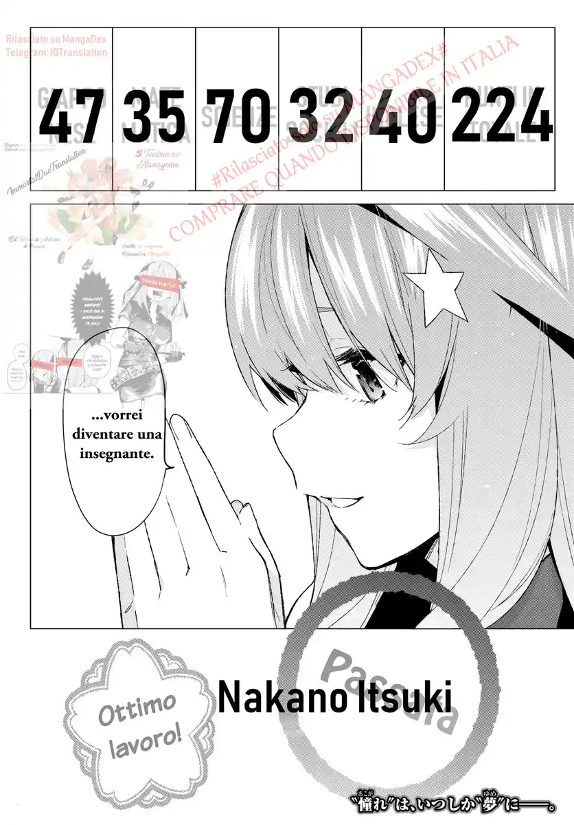 5Toubun no Hanayome Capitolo 57 page 20