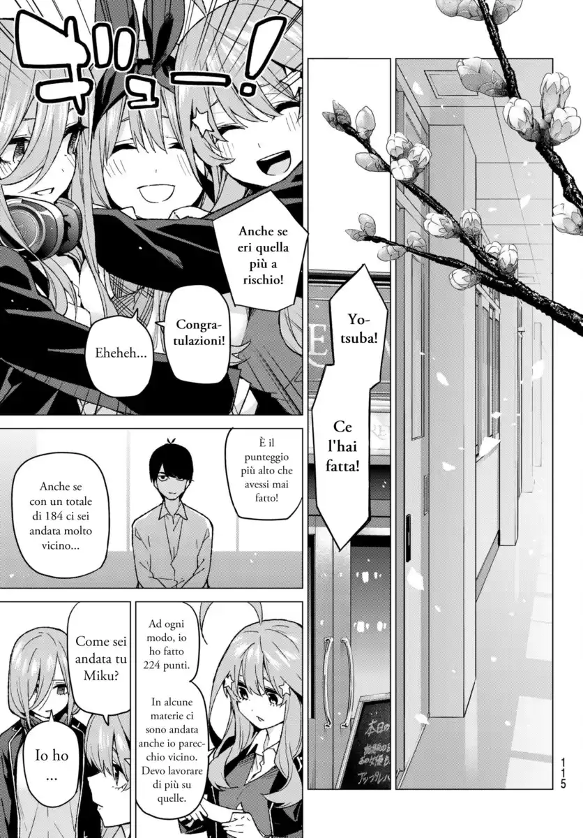 5Toubun no Hanayome Capitolo 58 page 17