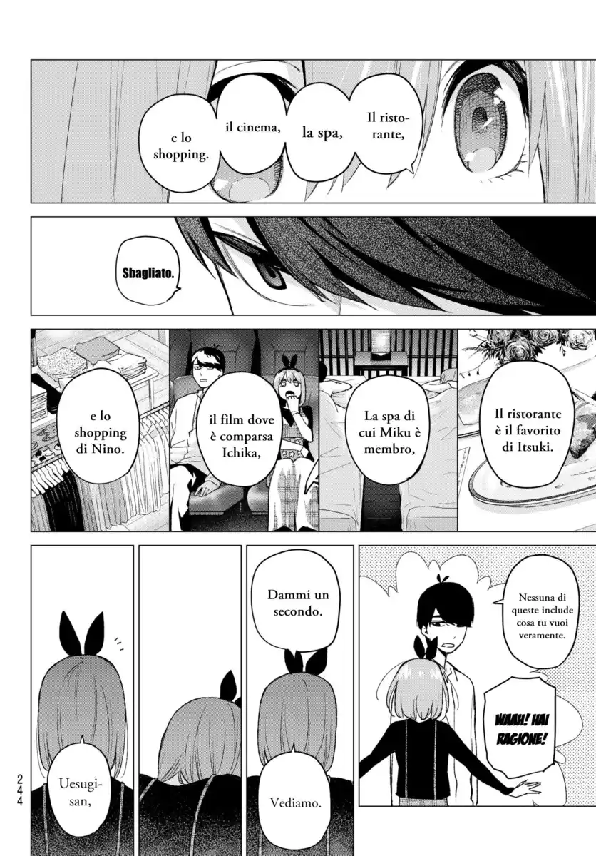 5Toubun no Hanayome Capitolo 36 page 18