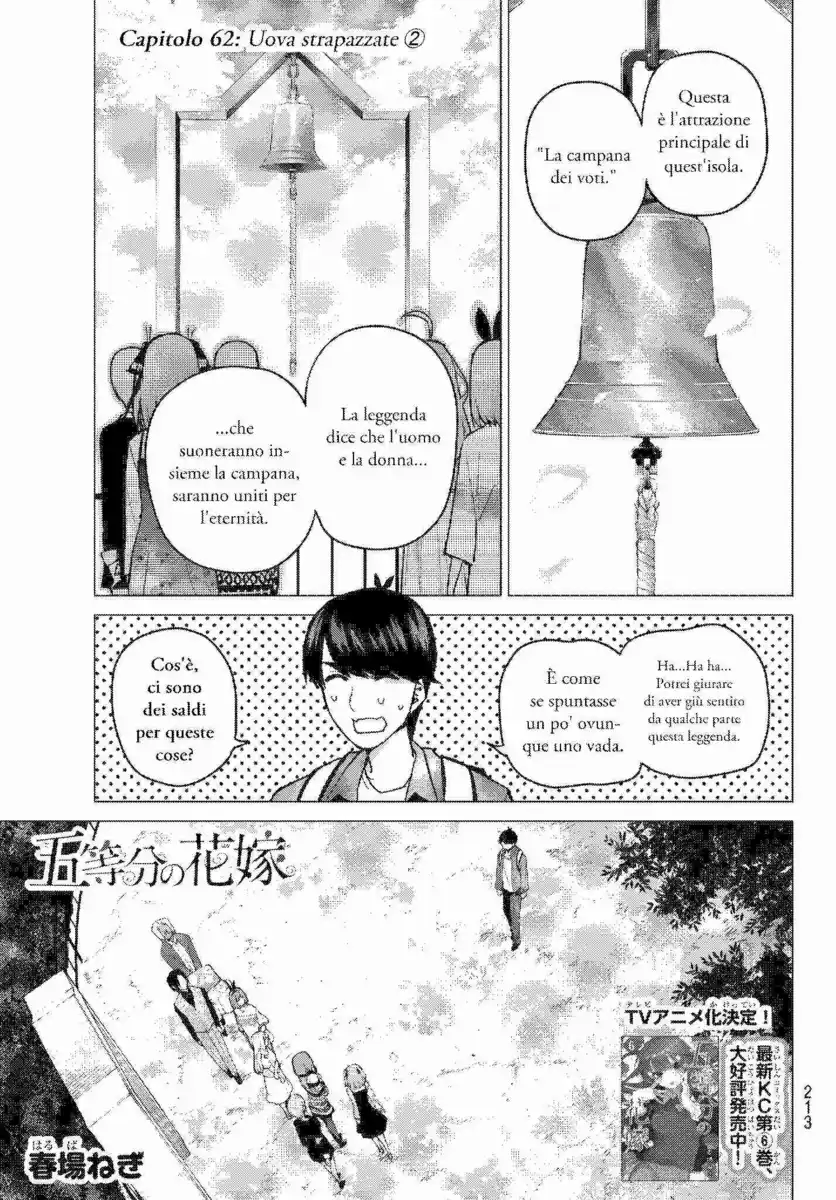 5Toubun no Hanayome Capitolo 62 page 1