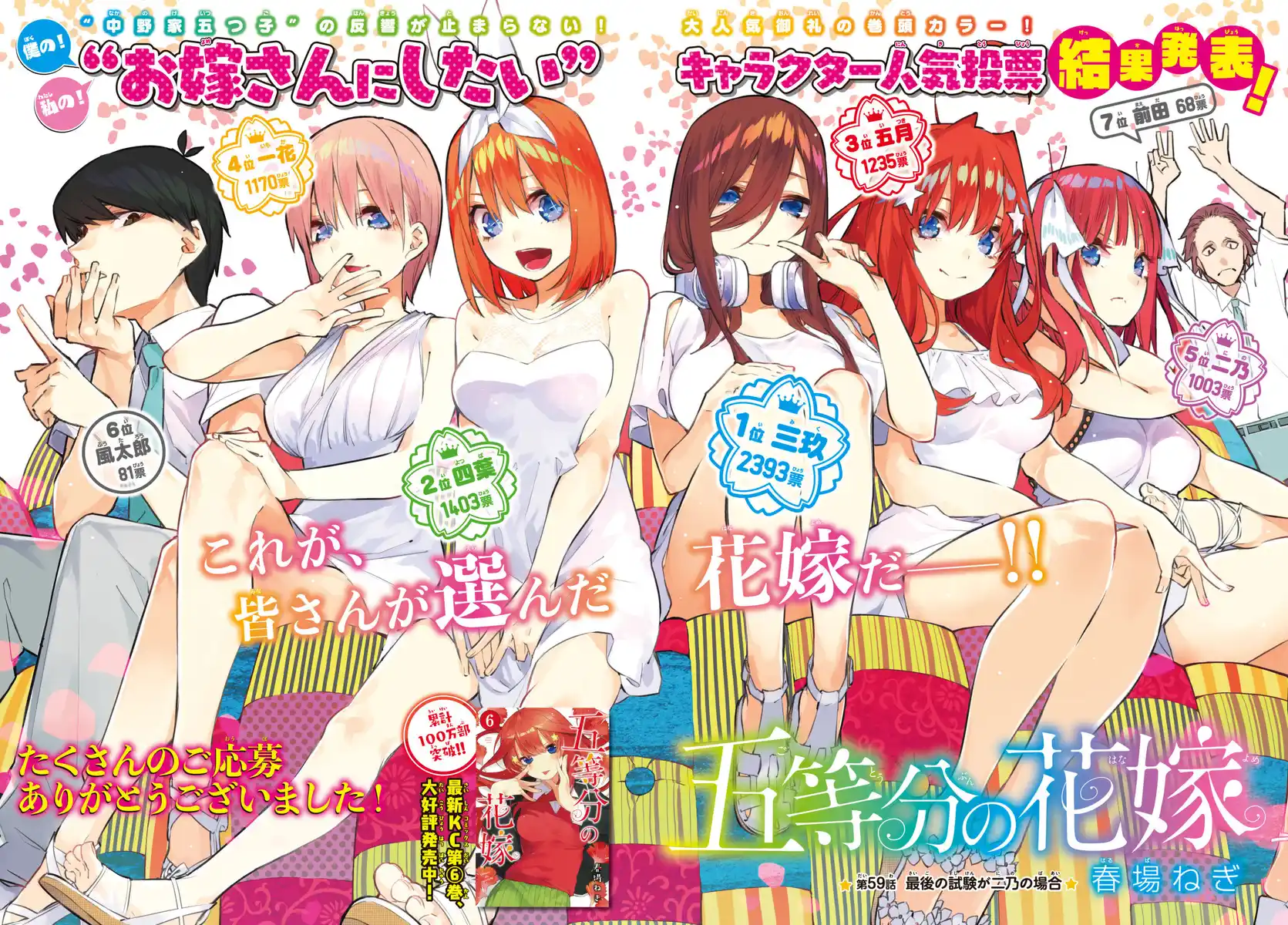 5Toubun no Hanayome Capitolo 59 page 1