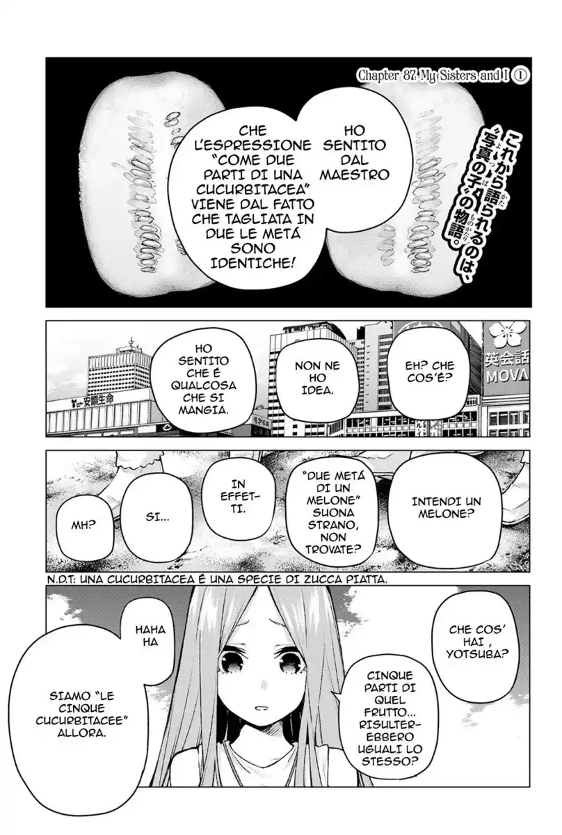 5Toubun no Hanayome Capitolo 87 page 3