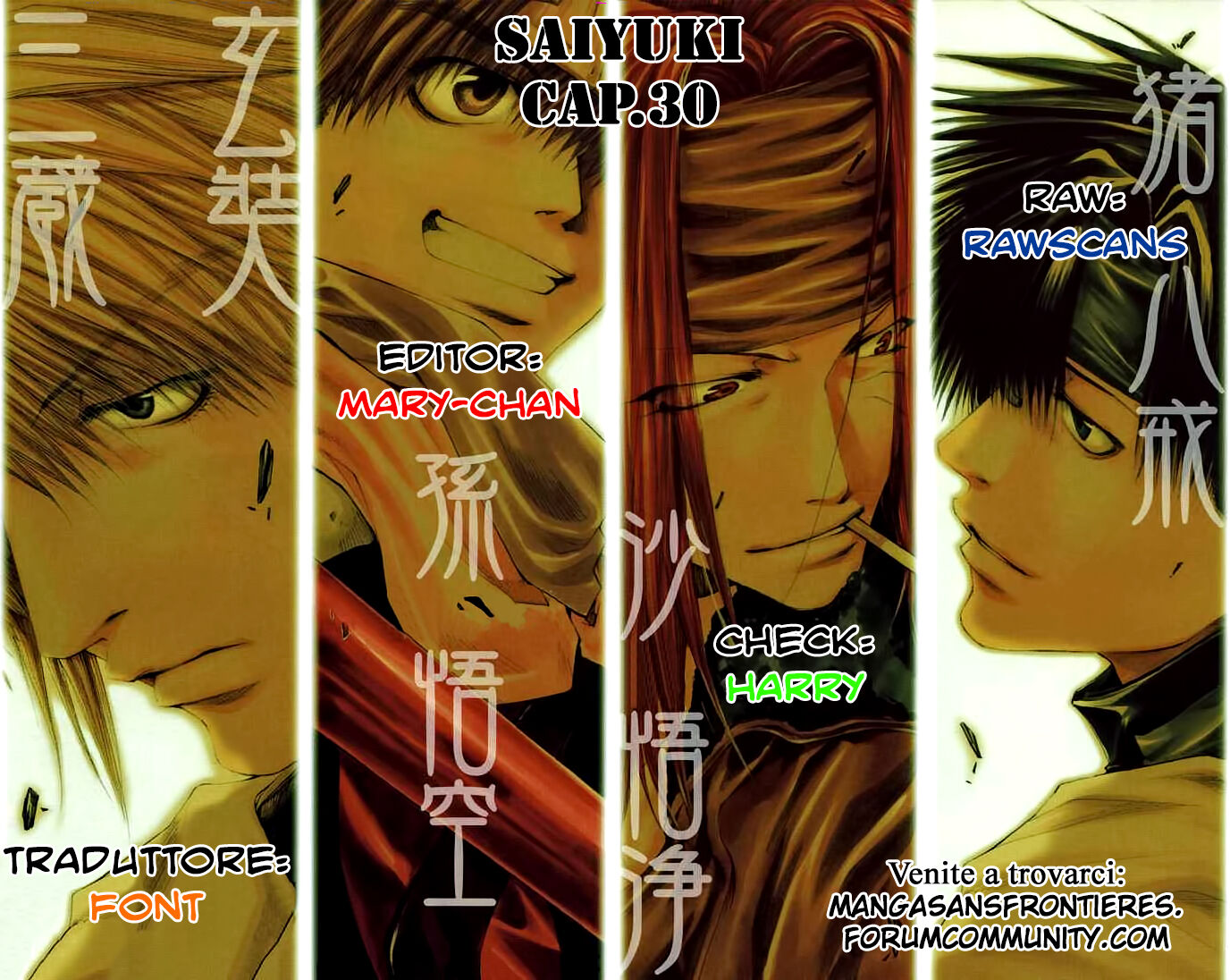 Saiyuki Capitolo 30 page 1