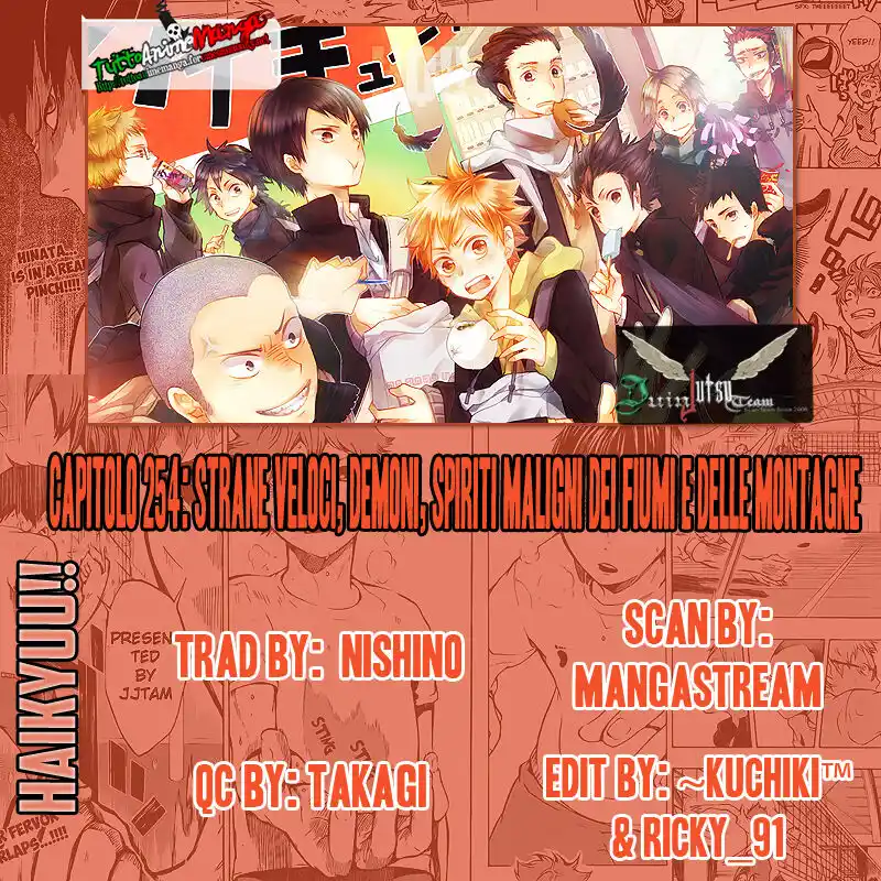 Haikyuu!! Capitolo 254 page 1