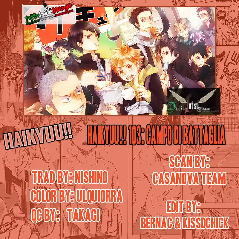 Haikyuu!! Capitolo 103 page 1