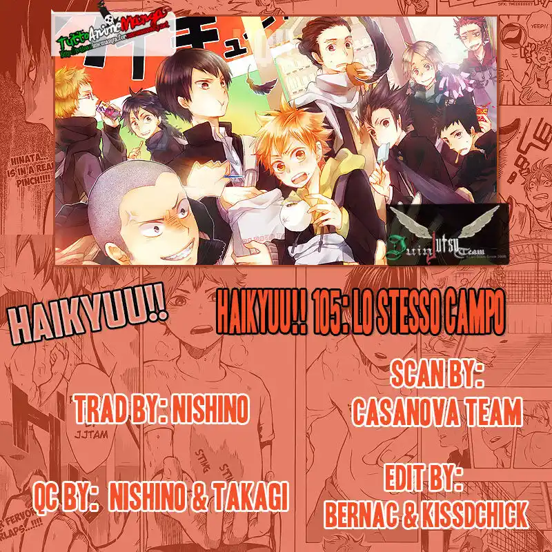 Haikyuu!! Capitolo 105 page 1