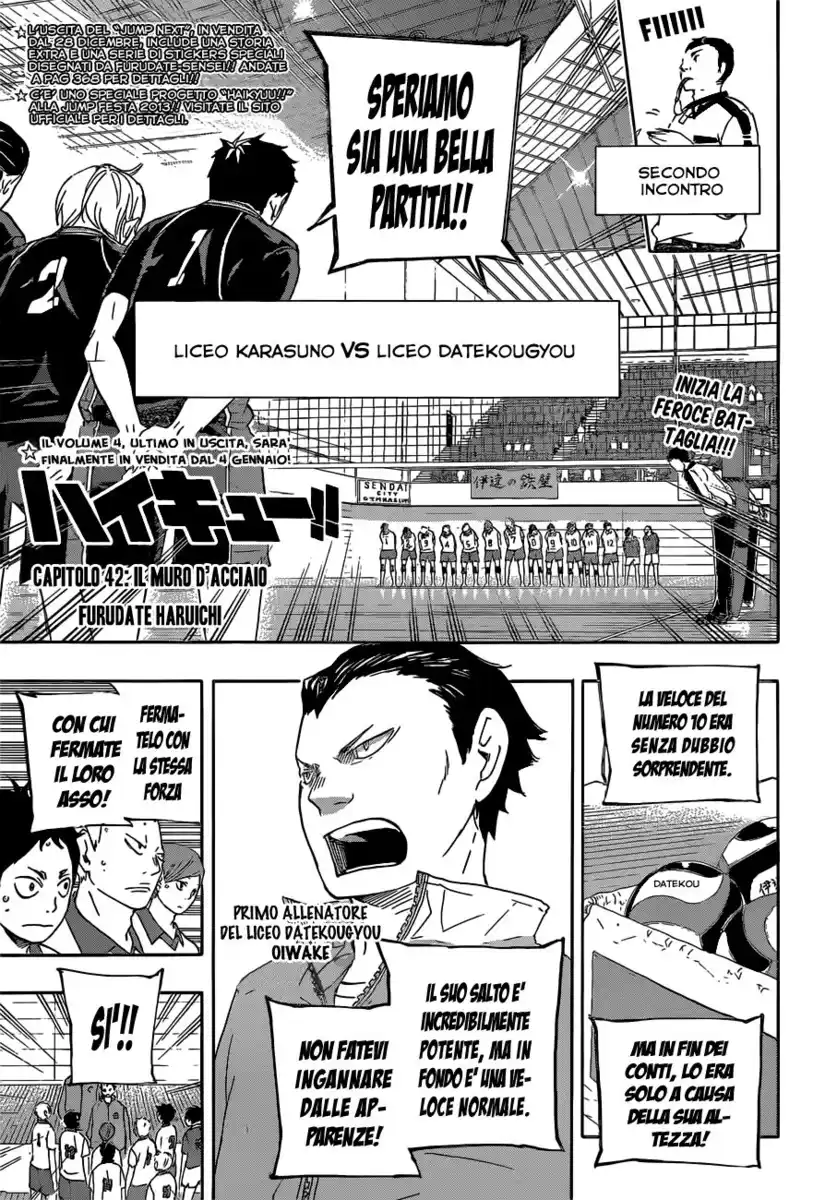 Haikyuu!! Capitolo 42 page 2