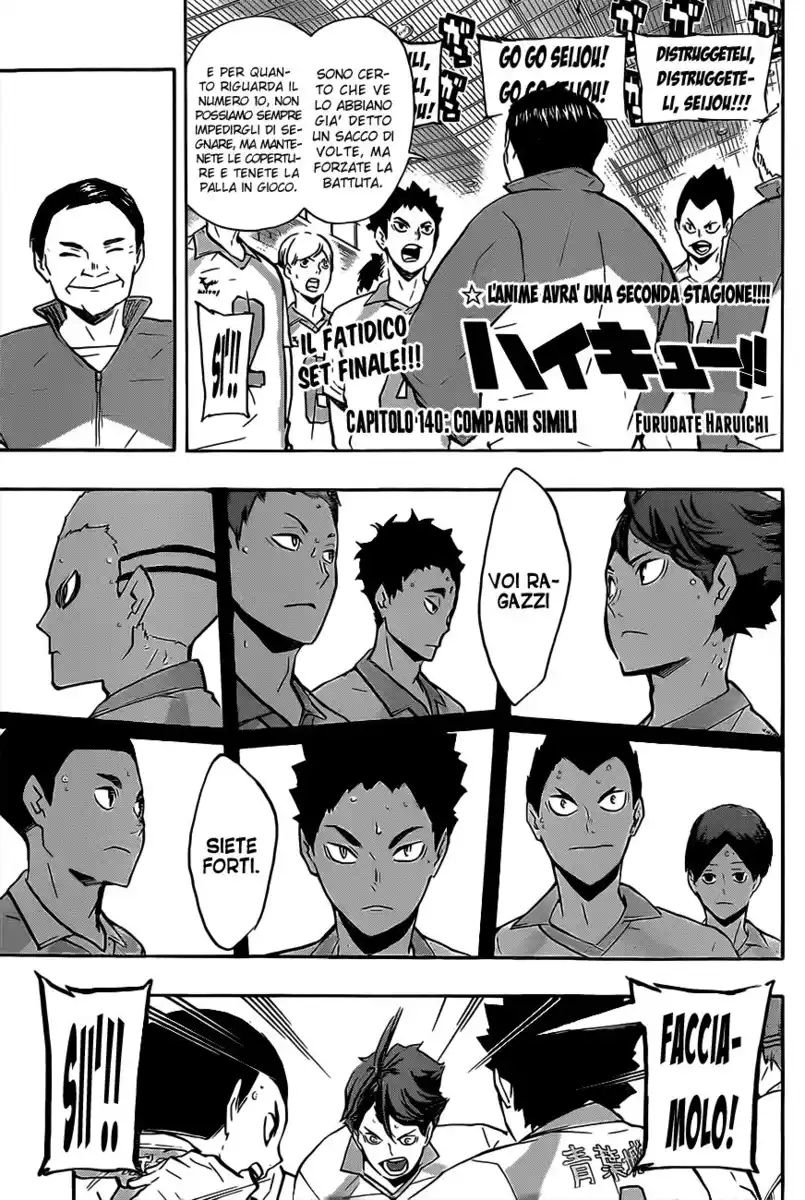 Haikyuu!! Capitolo 140 page 2