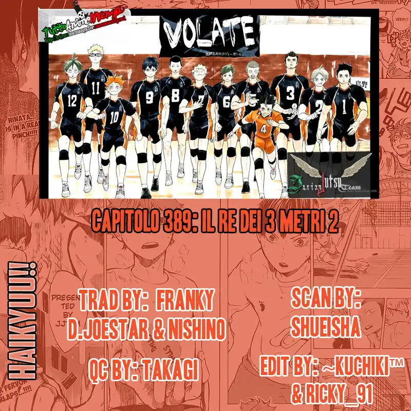 Haikyuu!! Capitolo 389 page 1