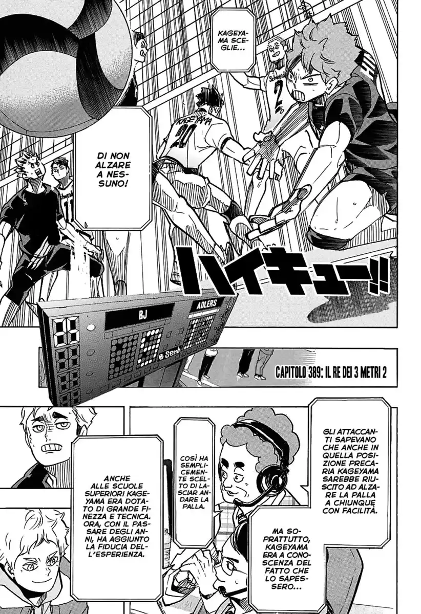 Haikyuu!! Capitolo 389 page 2