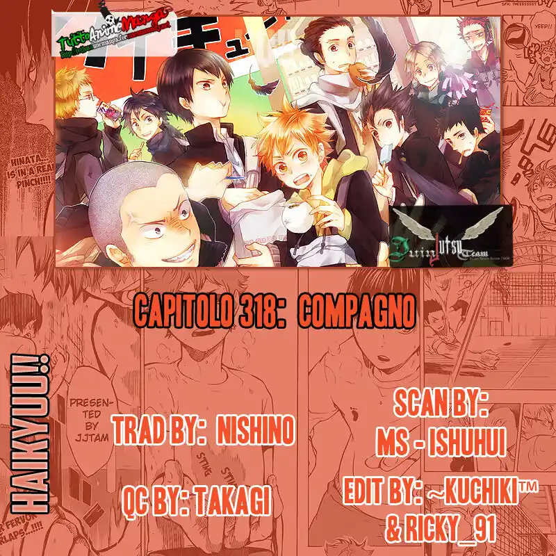 Haikyuu!! Capitolo 318 page 1