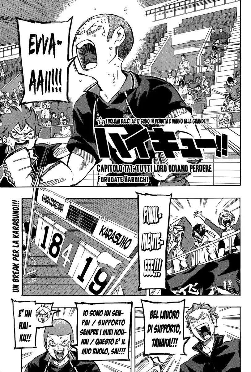 Haikyuu!! Capitolo 171 page 2