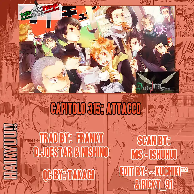 Haikyuu!! Capitolo 315 page 1