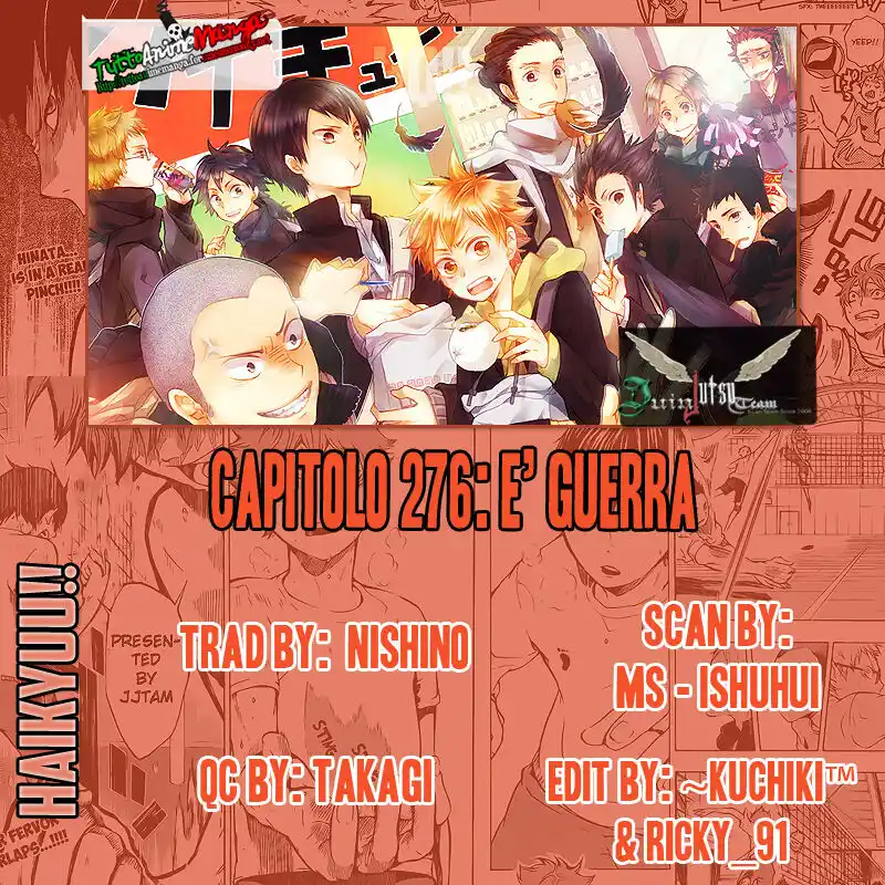 Haikyuu!! Capitolo 276 page 1