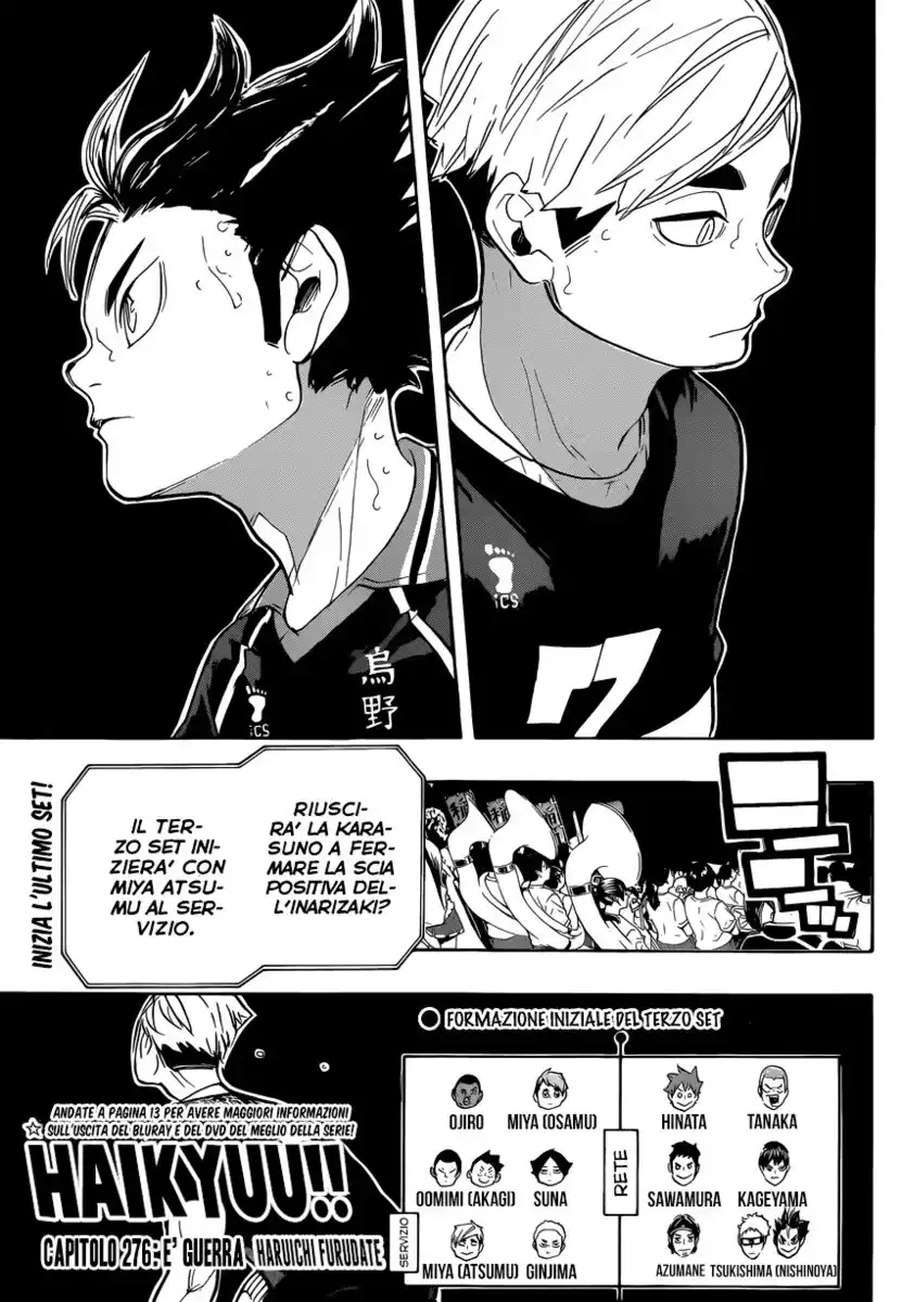 Haikyuu!! Capitolo 276 page 2