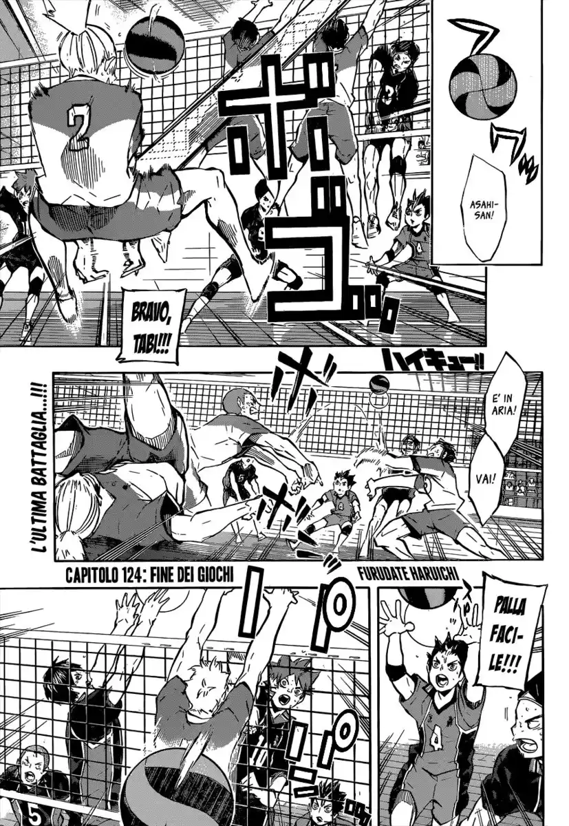 Haikyuu!! Capitolo 124 page 2