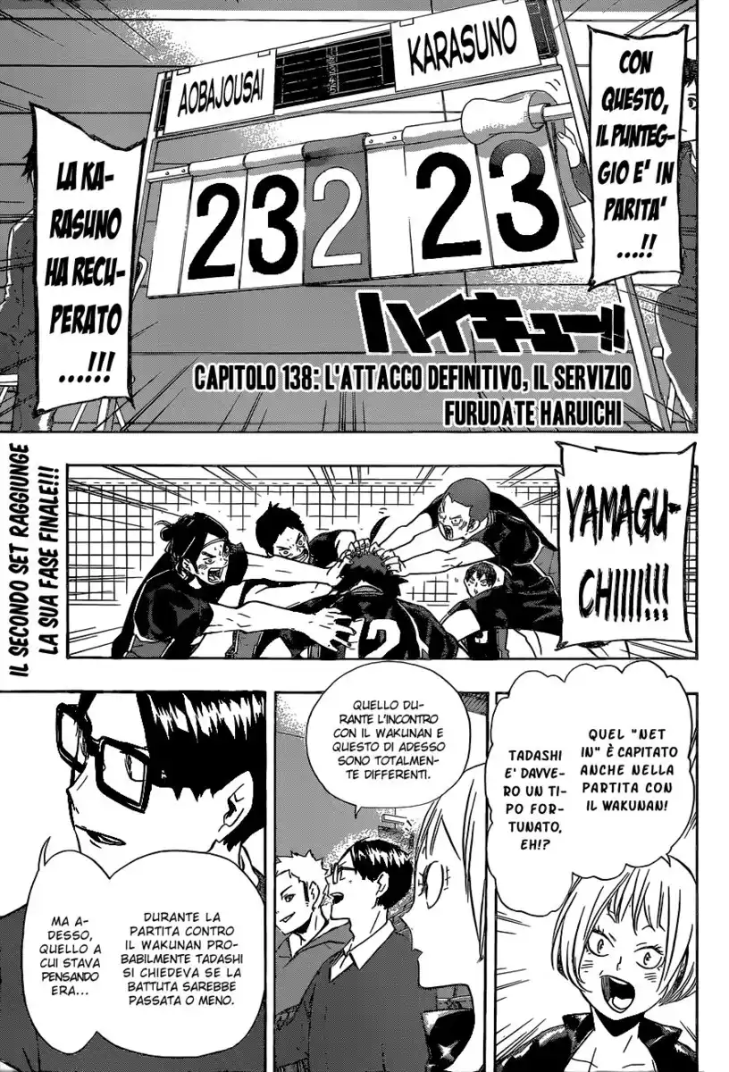 Haikyuu!! Capitolo 138 page 2