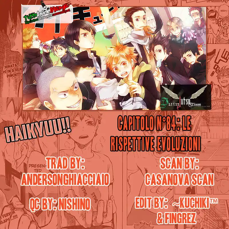 Haikyuu!! Capitolo 84 page 1