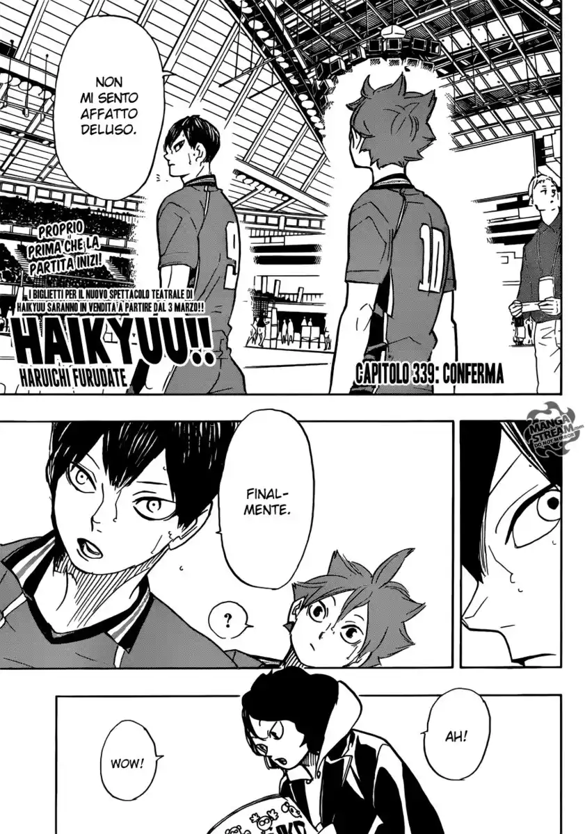 Haikyuu!! Capitolo 339 page 2