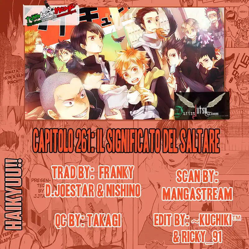 Haikyuu!! Capitolo 261 page 1